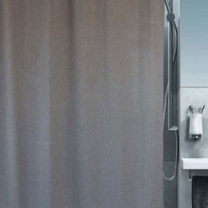 Shower Curtain 180x200 NATURA Grey