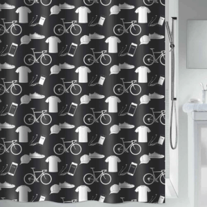 Shower Curtain 180x200 PATCHWORK