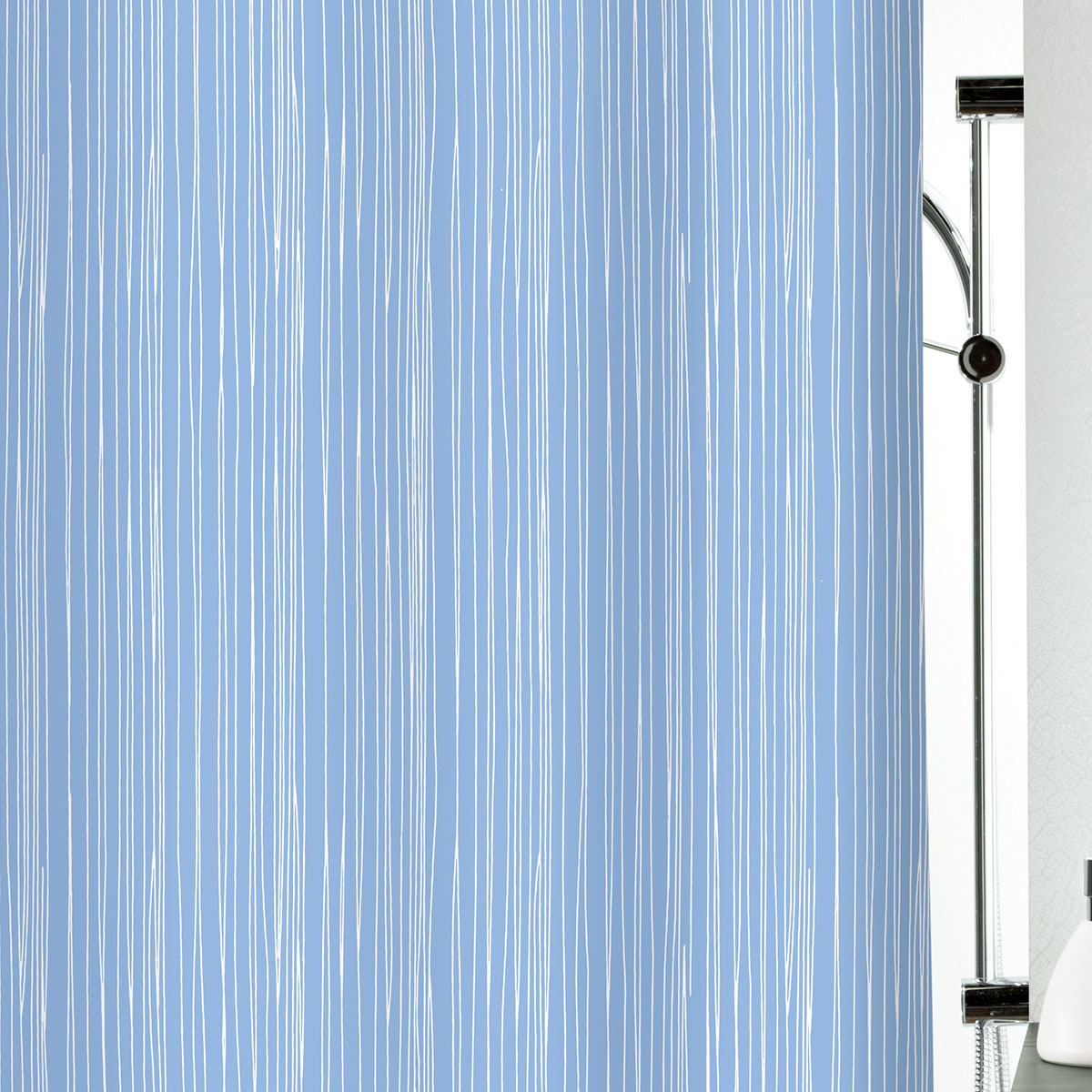 Shower Curtain 180x200 RAYΑBlue